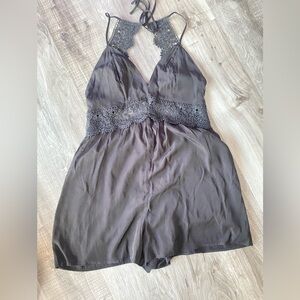 NWT Black Short Romper Size Medium